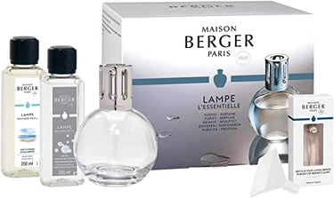 Lampe Berger Essentielle Ronde Duftlampen Set, Glas, Transparent, 360 ml im Sale
